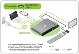 IOGEAR - Access ProTM 2-Port USB-C KVM Switch with Power Delivery (TAA Compliant) GUD3C04