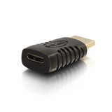 C2G 18408 Mini HDMI Female to HDMI Male Adapter, Black