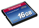 Transcend 400X-16 GB Compact Flash Memory Card TS16GCF400 (Blue)