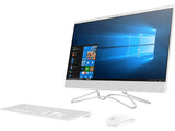 HP All-in-One 24" (AMD Athlon 300U, 8 GB DDR4, 2 TB HD, Win 10 Home, Snow White) 24-F1009