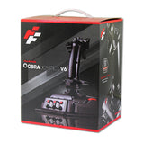 Cobra V6 Flight Simulation Joystick with Hall Sensor Technology, PC/Mac/Linux