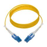 TRIPP LITE N370-03M-T 3M Premium Duplex SMF Single Mode 8.3/125 Uniboot Micron Fiber Optic Patch Cable LC/LC, 10'