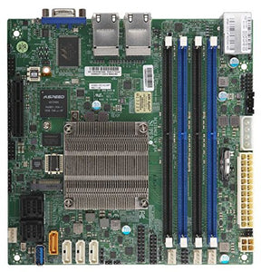 Supermicro Motherboard MBD-A2SDI-8C+-HLN4F-O Atom C3758 BGA1310 128GB DDR4 SATA Mini-ITX Retail