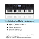 Casio WK7600 76-Key Workstation Keyboard with Power Supply