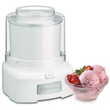 Cuisinart ICE-21C Frozen Yogurt, Ice Cream and Sorbet Maker, White, Medium