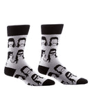 Yo Sox Men's Crew Sock, Mullet