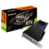 Gigabyte Video Card GV-N208TTURBO-11GC GeForce RTX2080Ti Turbo 11GB GDDR6 352Bit DisplayPort/HDMI/USB