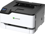 Lexmark C3224dw Color Laser Printer with Wireless capabilities, Standard Two Sided printing, Two Line LCD Screen with Full-Spectrum Security and Prints Up To 24 ppm (40N9000)