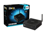 ZOTAC ZBOX CI325 Nano Fan-Less Mini PC Intel N3160 Quad-Core CPU 4GB RAM 32GB SSD