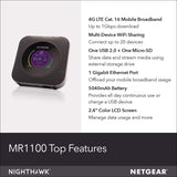 Open Box NETGEAR Nighthawk Mobile Hotspot Router (Mr1110)