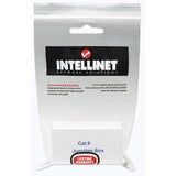 Intellinet Cat6 RJ45 Junction Box - White