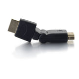 C2G 30548 360° Rotating HDMI Male to Female Adapter, Black