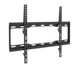 Promounts Flat Low Profile TV Wall Mount Bracket for 42-80" TVs up to 100 lbs, VESA up to 600x400 with Bubble Level (FF64), Black