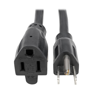 3ft Heavy Duty Power Ext Cord 14awg 15a 120v 5-15r to 5-15p