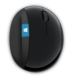 Microsoft Sculpt Ergonomic Mouse, Black (L6V-00002)