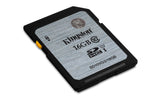 Kingston 16GB SDHC Class10 UHS-I 45MB/S Read Flash Card (SD10VG2/16GBCR)