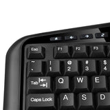 SMK-Link VP3827-TAA Ergonomic Keyboard with CAC Reader