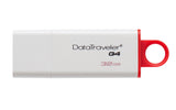 Kingston Digital 32GB Data Traveler 3.0 USB Flash Drive - Red (DTIG4/32GB )