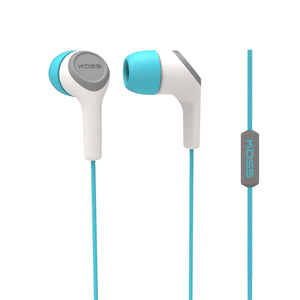 Koss KEB15i T In-Ear Headphone, Teal