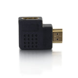 C2G 43290 Right Angle HDMI Adapter - Right Exit, Black