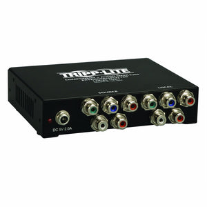 Tripp Lite B136-004 4-Port Component Video with Stereo Audio Over Cat5 Splitter