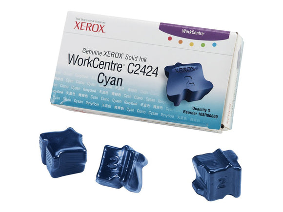 Xerox 108R00660 Solid Ink Stick (Cyan) (3-Pack)