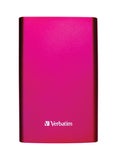 Verbatim 500 GB Store 'n' Go Portable Hard Drive, USB 3.0, Pink  97656