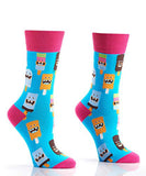 Yo Sox Womens Crew Socks - Popsicles