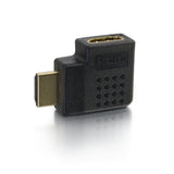 C2G 43290 Right Angle HDMI Adapter - Right Exit, Black