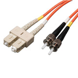 Tripp Lite N304-006 6 -Feet Duplex Multimode 62.5/125 Fiber Optic Patch Cable SC/ST - 2M