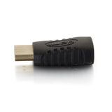 C2G 18408 Mini HDMI Female to HDMI Male Adapter, Black