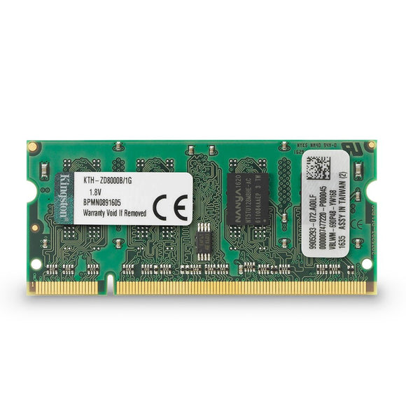 Kingston 1 GB DDR2 SDRAM Memory Module 1 GB 333MHz DDR2667/PC25300 NonECC DDR2 SDRAM 200pin SoDIMM KTH-ZD8000B/1G