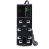 CyberPower CSB806 Surge Protector 8-Outlets 6 Ft Cord 1800 Joules