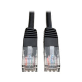 Tripp Lite N002-004-BK 4 Feet Cat5e Cat5 350MHz Molded Patch RJ45 Cable M/M (Black)