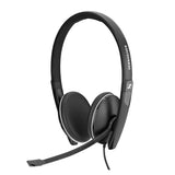 SENNHEISER SC 160 USB (508315) - Double-Sided (Binaural) Headset for Business Professionals | with HD Stereo Sound, Noise Canceling Microphone, & USB Connector (Black)