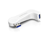 Aluratek USB 3.0 Port Extender for iMac (AUHM0301F)