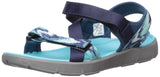 Northside Women's Kenya Sandal, Navy/Light Blue, 10 M US