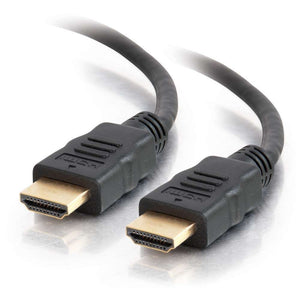 C2G 42500 4K UHD High Speed HDMI Cable (60Hz) with Ethernet for TVs, Laptops, and Chromebooks, Black (1.6 Feet, 0.5 Meters)