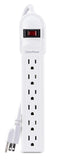 CyberPower CSB606W Essential Surge Protector, 900J/125V, 6 Outlets, 6ft Power Cord