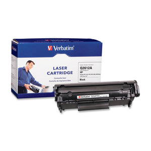 Verbatim HP Q2612A Remanufactured Laser Toner Cartridge, Black 95387