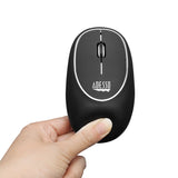 Adesso iMouse E60B - 2.4GHz 3 BTN Gel Mouse, Black