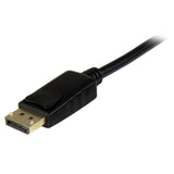 StarTech.com DisplayPort to HDMI Converter Cable - 3 ft (1m) - DP to HDMI Adapter with Built-in Cable - (M/M) Ultra HD 4K (DP2HDMM1MB)