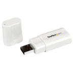 StarTech.com USB to Stereo Audio Adapter Converter - USB stereo Adapter - USB External sound Card - Laptop sound Card (ICUSBAUDIO)