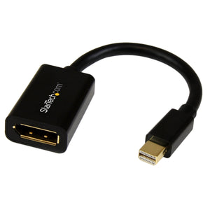 StarTech.com 6ft Mini DisplayPort to DisplayPort 1.2 Adapter - mDP to DP Converter Cable for Monitor / Display - Thunderbolt Compatible (MDP2DPMF6IN)