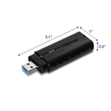 TRENDnet Wireless AC1200 Dual Band USB 3.0 Adapter, TEW-805UB