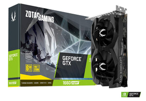 Zotac Gaming GeForce RTX1660 Super, 6GB GDDR6, 192 bit