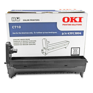 Image Drum - Black - Approx. 30000 Pages - Okidata C710 Printer Series