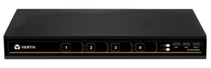 Emerson Network Power Avocent 4-Port Dual-Head DVI-I Standard Desktop KVM Switch (SV340-001)