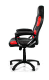 Arozzi Enzo Series Gaming Racing Style Swivel Chair, Black/Red