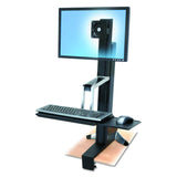 WorkFit-S Single HD Sit-Stand Workstation